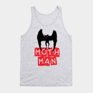 The Mothman Letterblock Design Tank Top